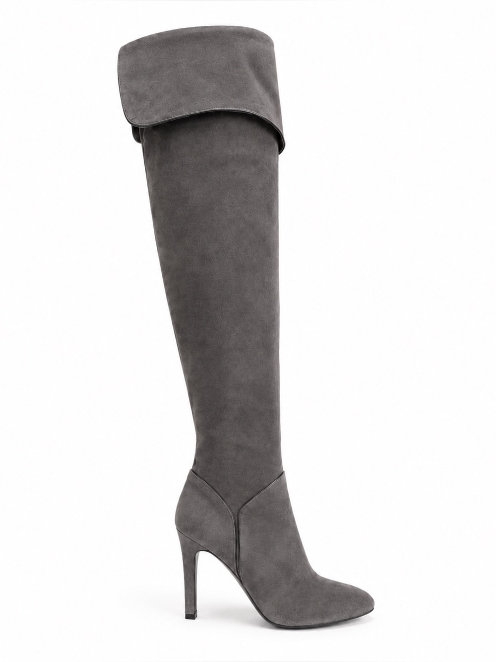 Enzo Angiolini – Over-the-Knee Stiletto Boots – Eairinna – Slate Gray – Sz. 8